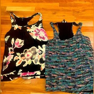 Tanks - silk front and cotton back - selling both or 1